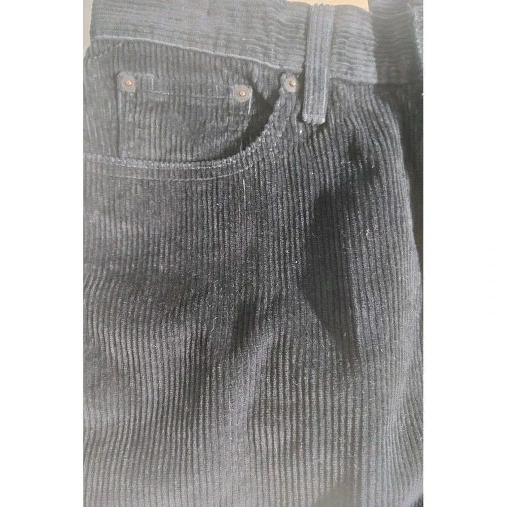 LEVI'S‎ Women's Corduroy Pants High Waisted Mom Jeans Maroon Size 32x30